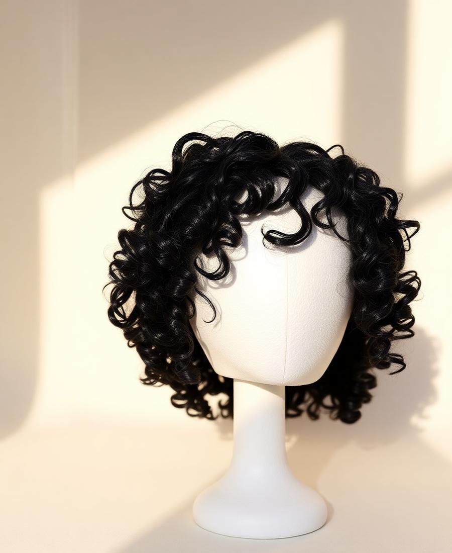 Nia — Curly Bob 14"